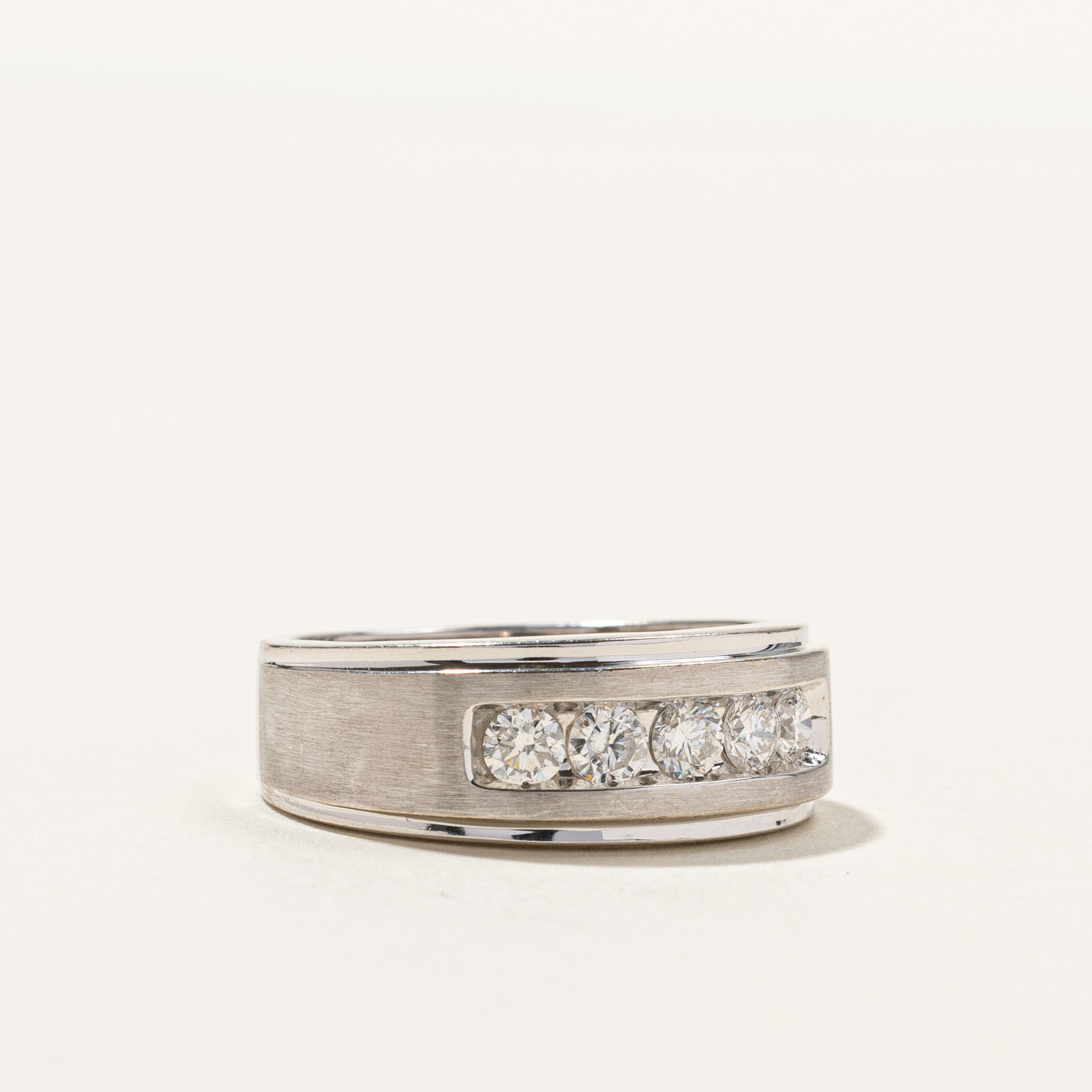 Channel Set Five Stone Diamond Band | 0.70ctw | SZ 7.5 |