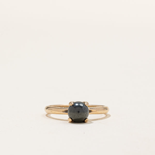 Hematite Ball Ring | 2.50ct | SZ 5 |