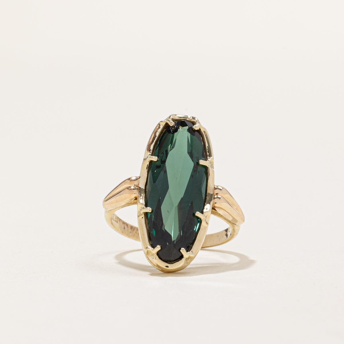Synthetic Spinel Cocktail Ring | 5.85ct | SZ 6.5