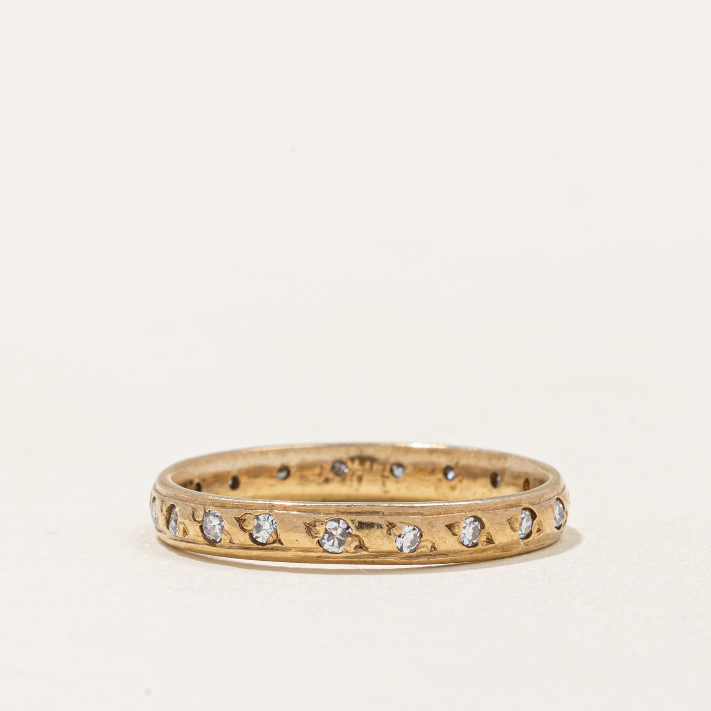 Diamond Eternity Ring | 0.19ctw | SZ 7.75 |