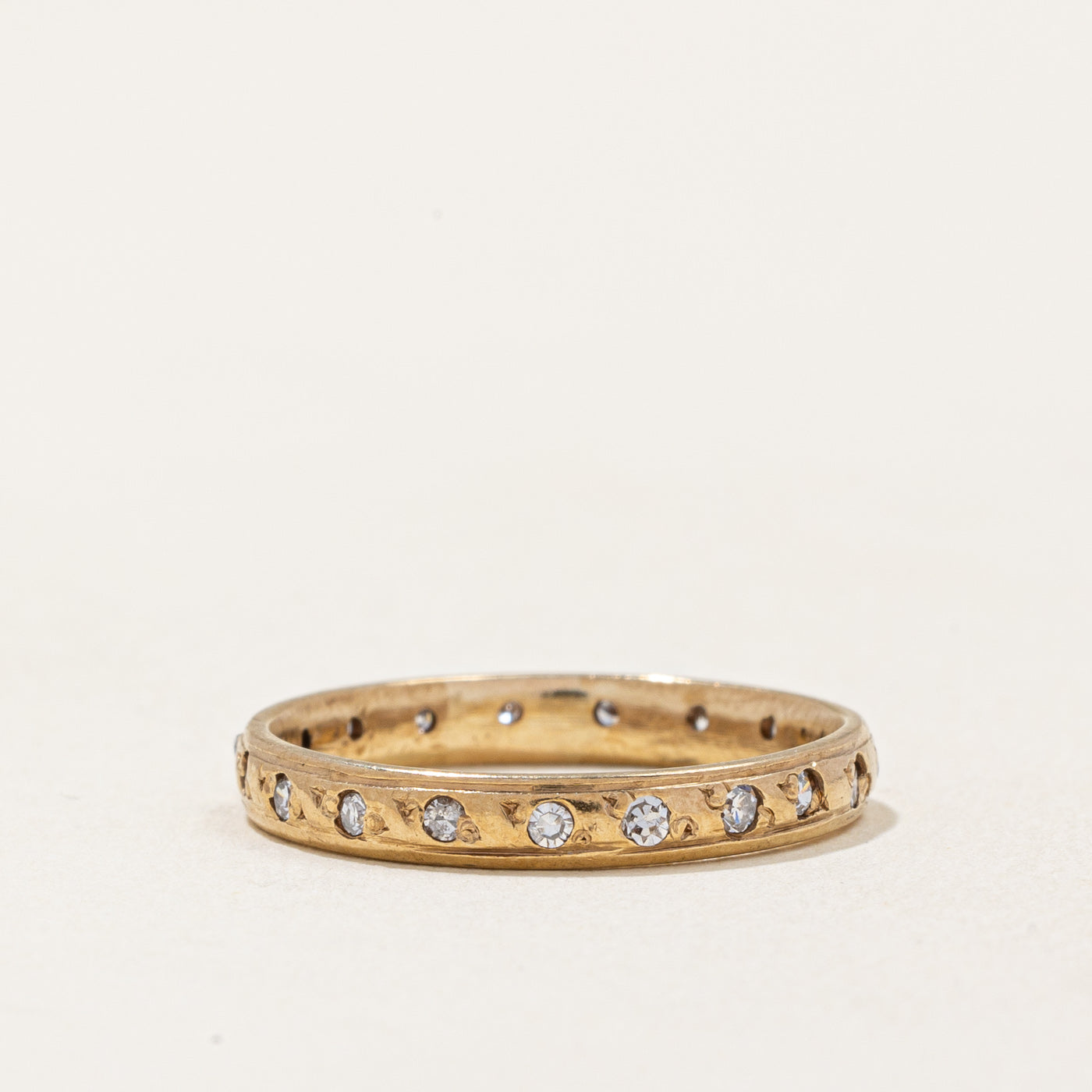 Diamond Eternity Ring | 0.19ctw | SZ 7.75 |