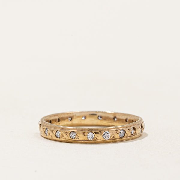 Diamond Eternity Ring | 0.19ctw | SZ 7.75 |