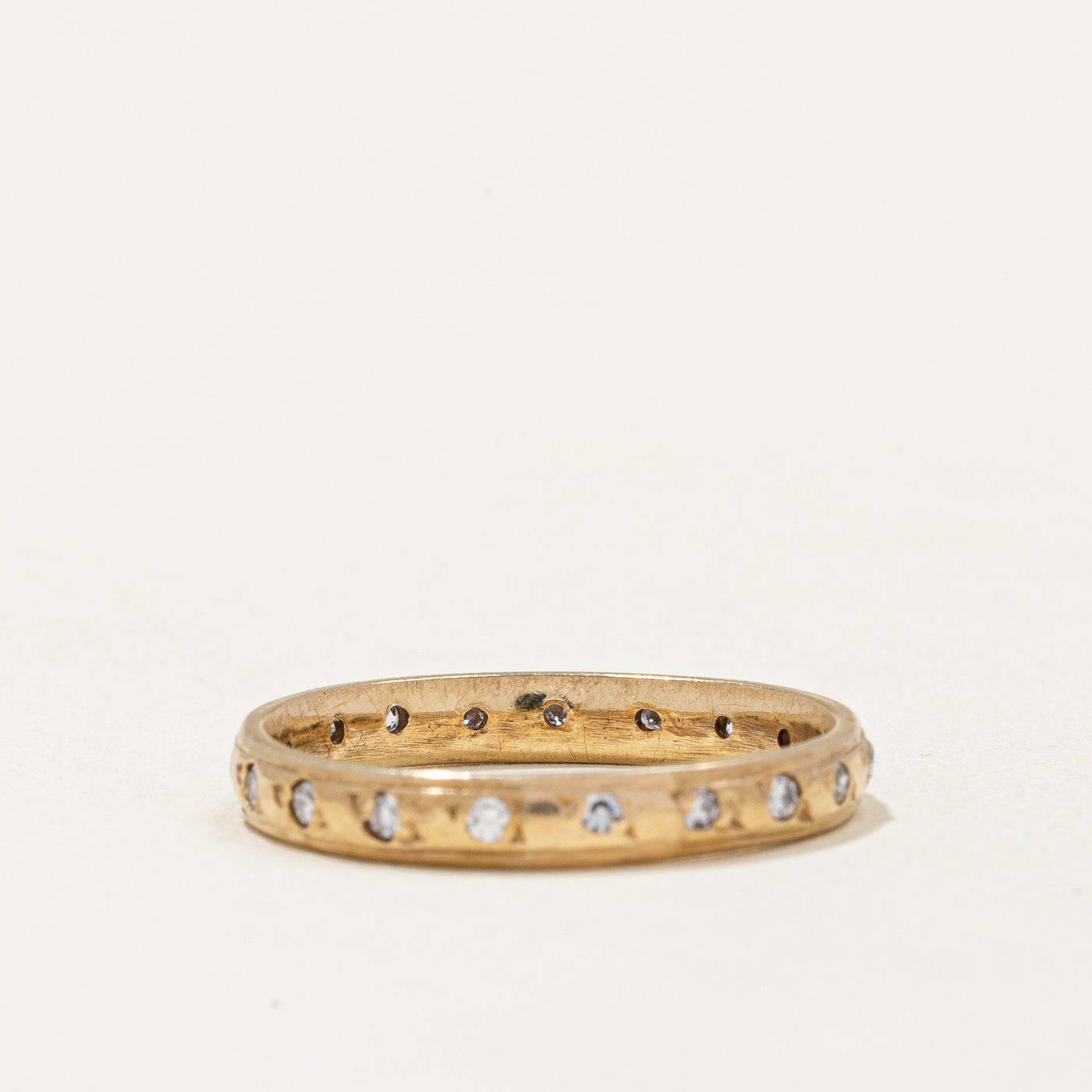 Diamond Eternity Ring | 0.19ctw | SZ 7.75 |