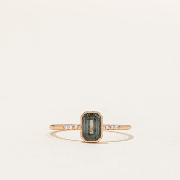 Sapphire & Diamond Ring | 0.30ct, 0.01ctw | SZ 5.75 |