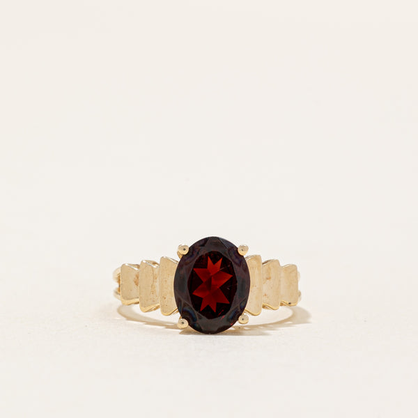 Garnet Cocktail Ring | 1.40ct | SZ 4.75 |