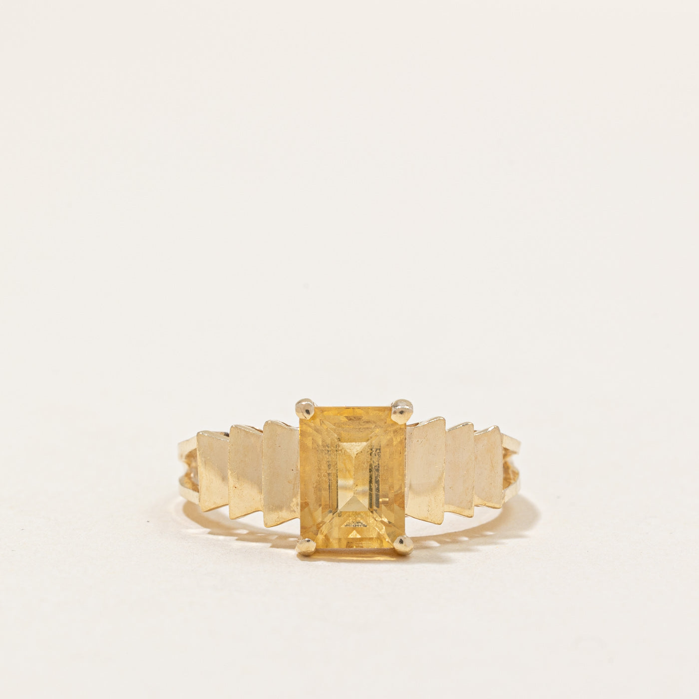 Citrine Cocktail Ring | 1.36ct | SZ 6.5 |