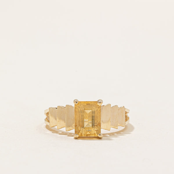 Citrine Cocktail Ring | 1.36ct | SZ 6.5 |