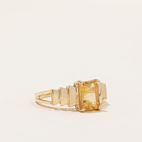 Citrine Cocktail Ring | 1.36ct | SZ 6.5 |