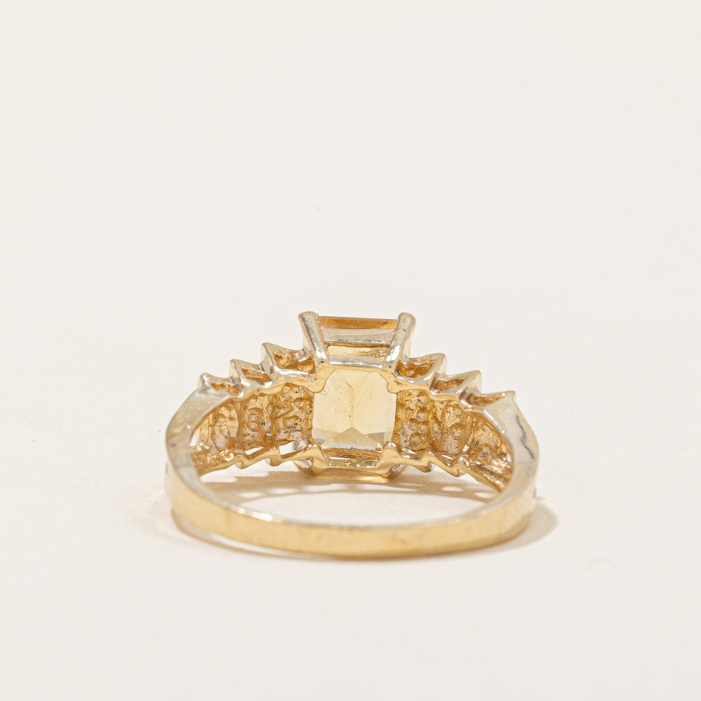 Citrine Cocktail Ring | 1.36ct | SZ 6.5 |