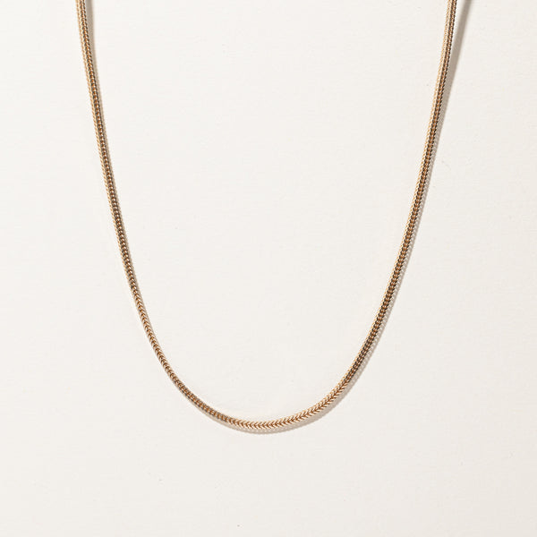 Gold Wheat Chain | 20