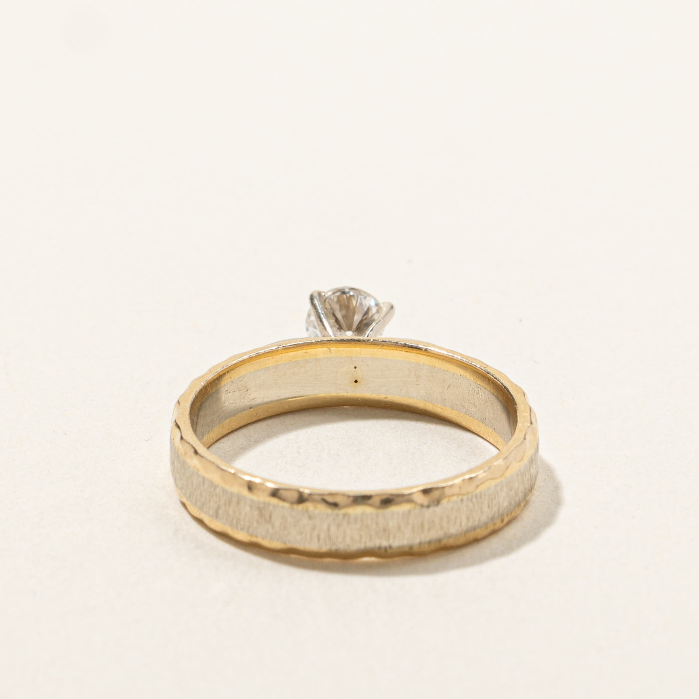 Bague trois diamants | 0,34 ct | Taille 6 | 