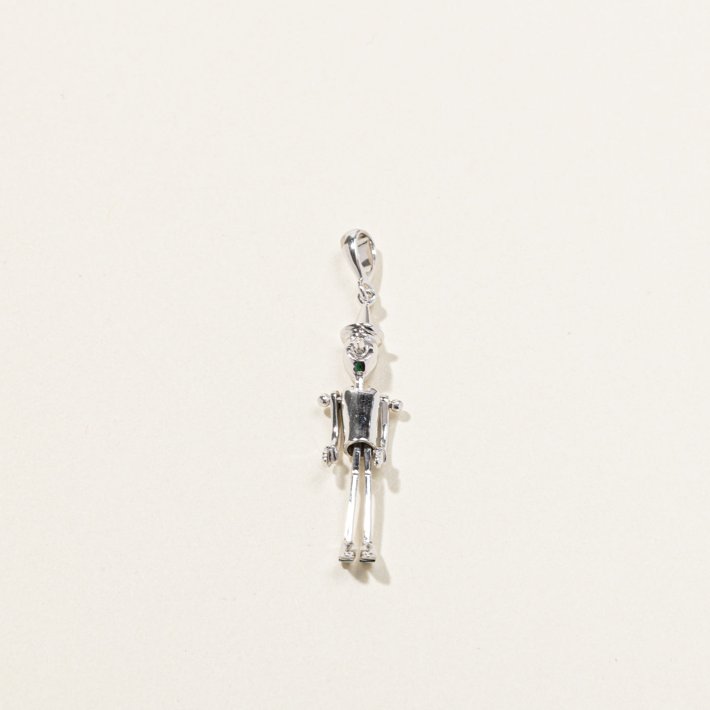 White Gold Pinocchio Pendant