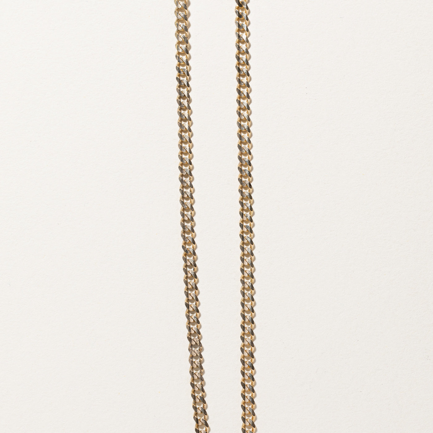 Gold Curb Link Chain | 22