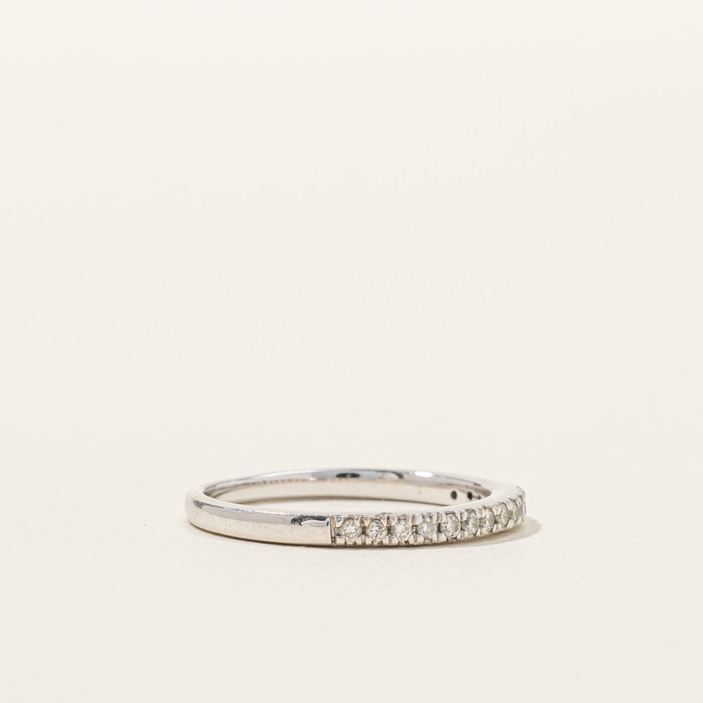 Diamond Semi Eternity Band | 0.24ctw | SZ 7 |