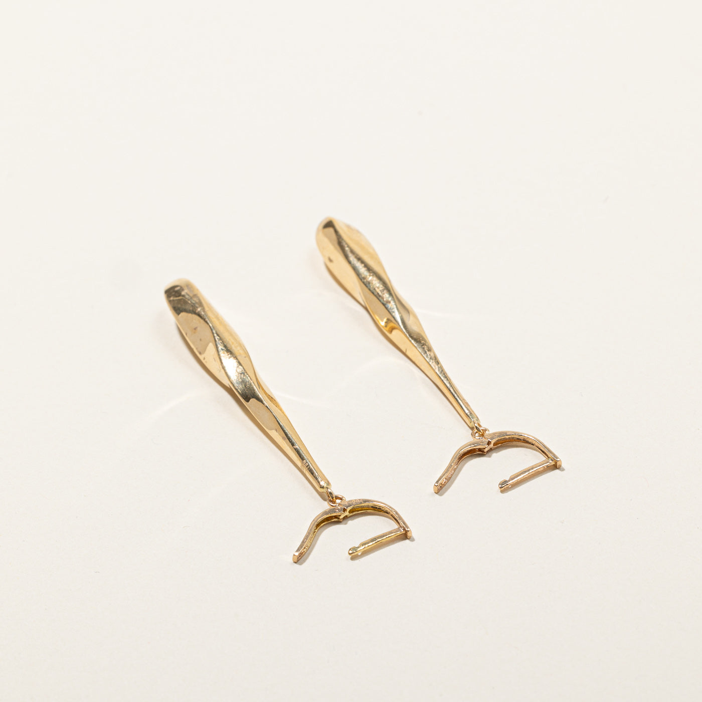 Textured Dangle Earrings