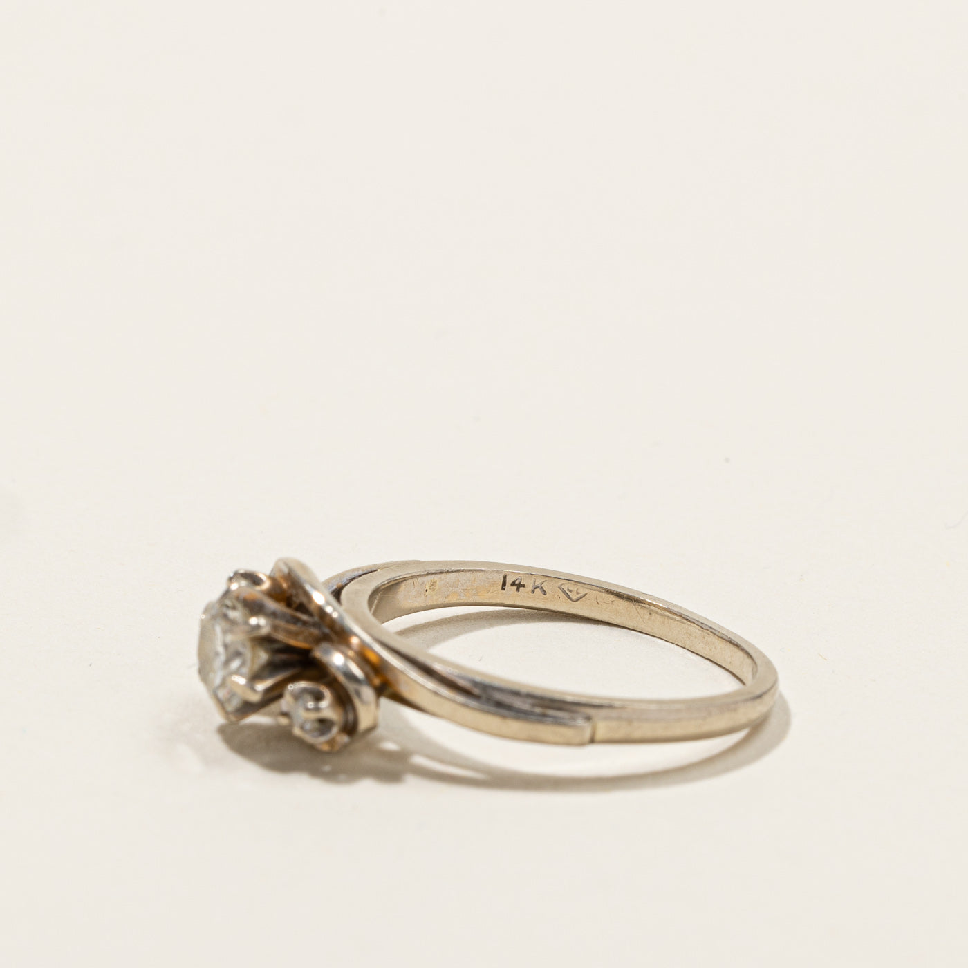 Three Stone Diamond Ring | 0.51ctw | SZ 6.75 |