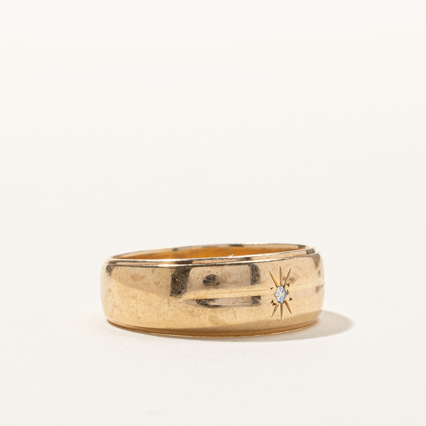 Starburst Diamond Band | 0.02ct | SZ 10 |