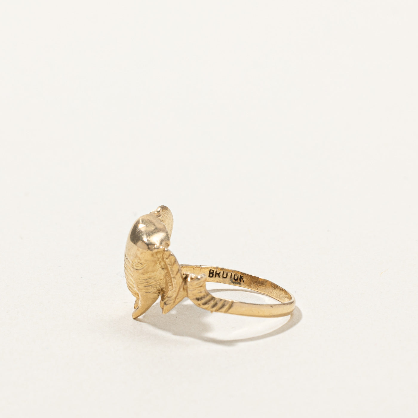 Gold Elephant Ring | SZ 5 |