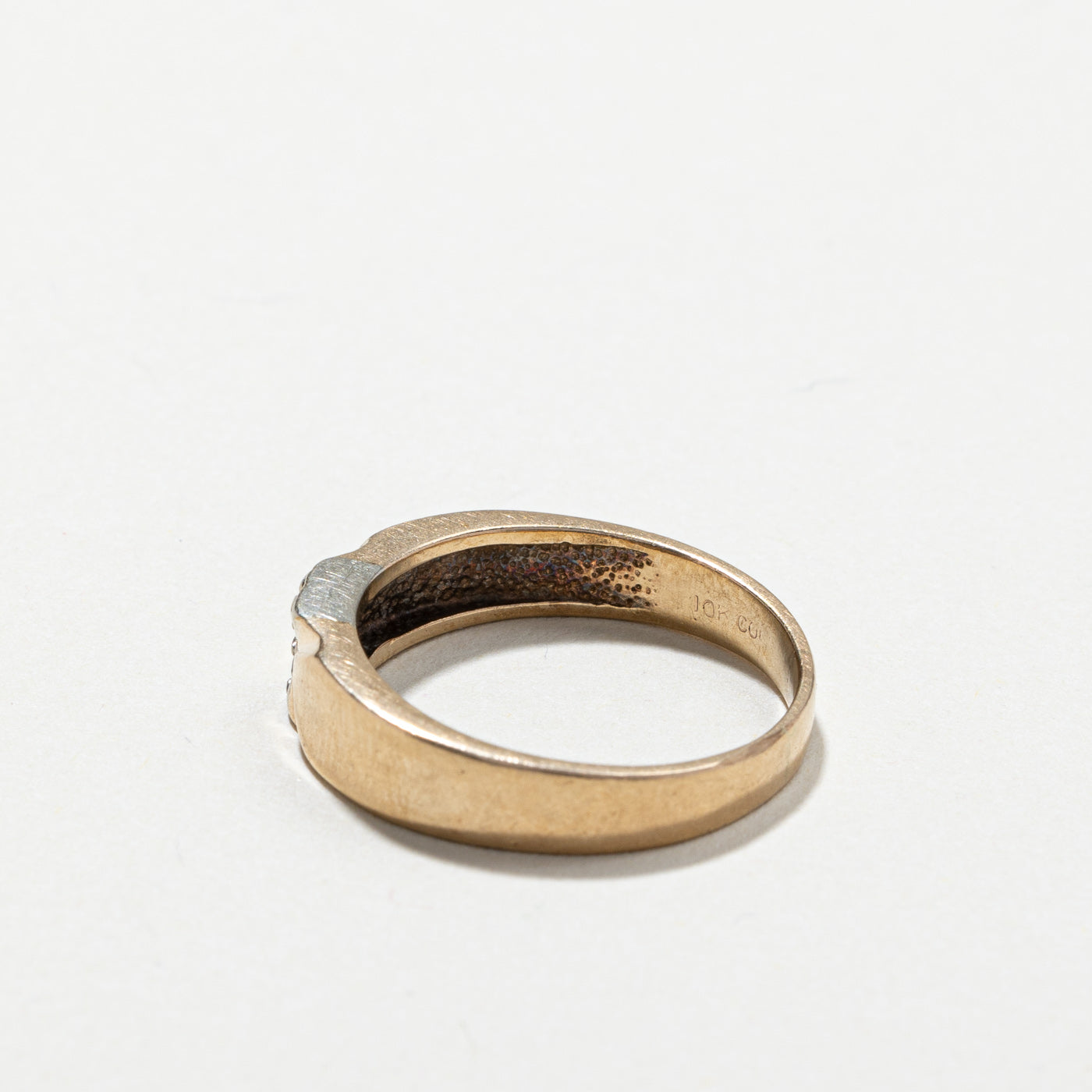 Two Stone Diamond Band | 0.02ctw | SZ 6.75 |