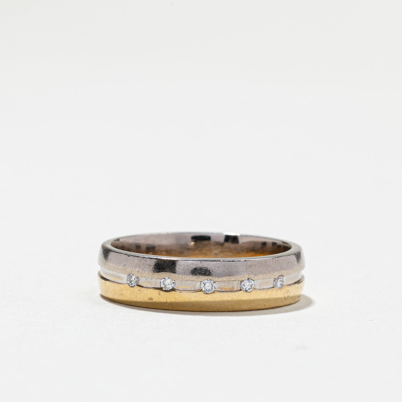 Five Stone Diamond Band | 0.05ctw | SZ 7 |