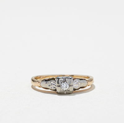 Vintage Diamond Ring | 0.04ct | SZ 4.5 |