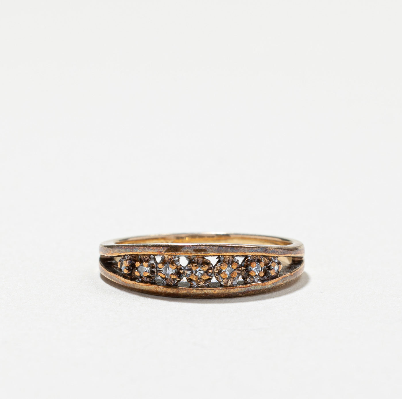 Split Shank Diamond Ring | 0.04ctw | SZ 5.75 |