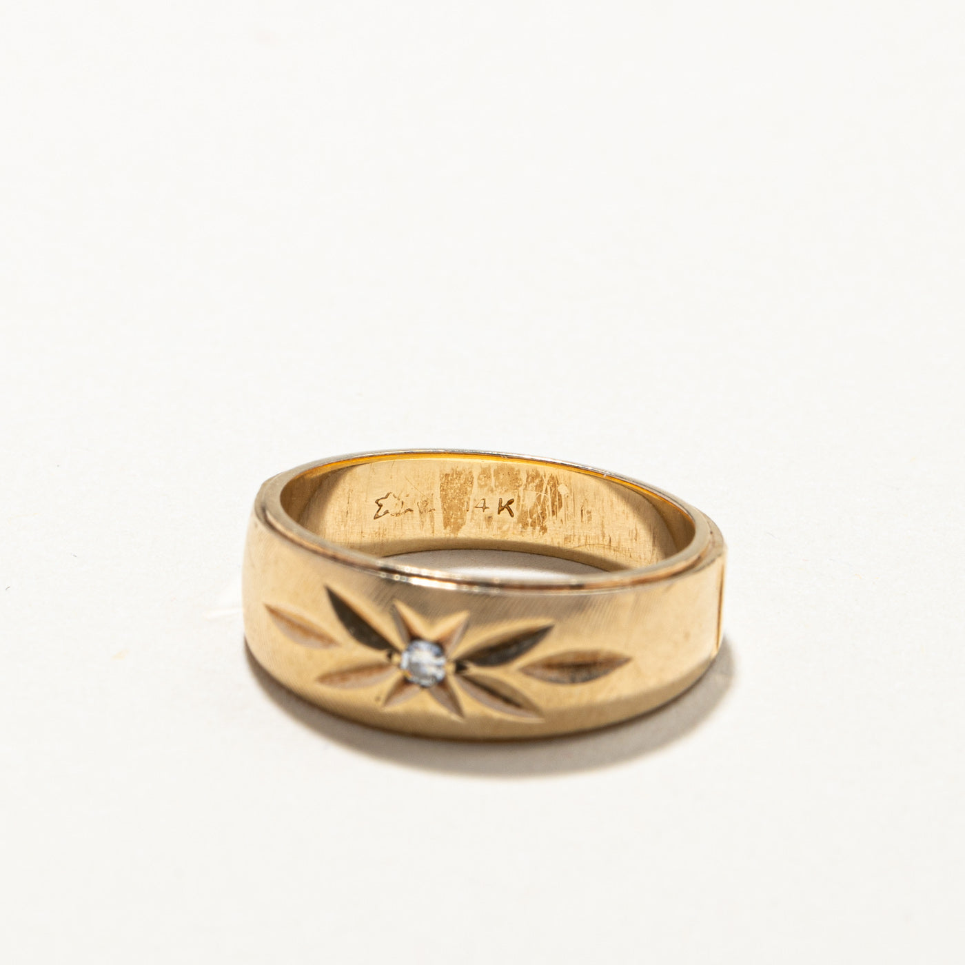 Starburst Diamond Band | 0.02ct | SZ 5 |