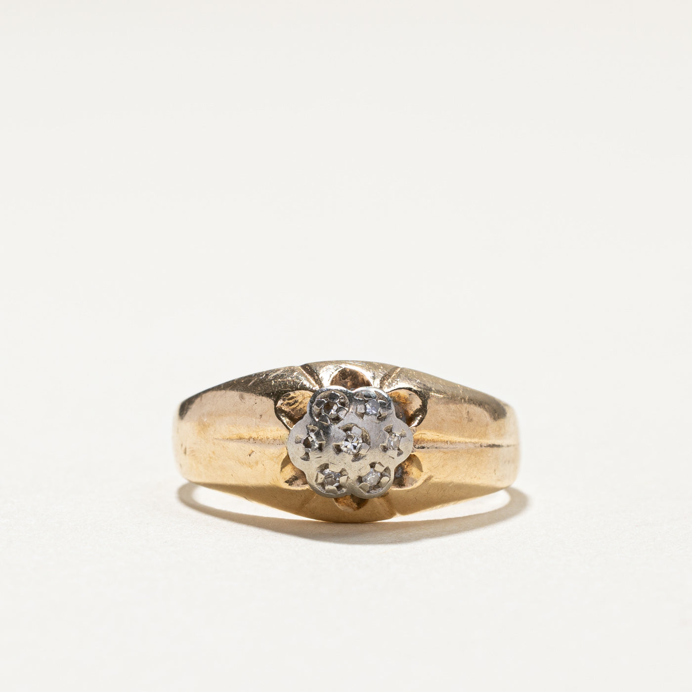 Cluster Diamond Ring | 0.02ctw | SZ 6.5 |