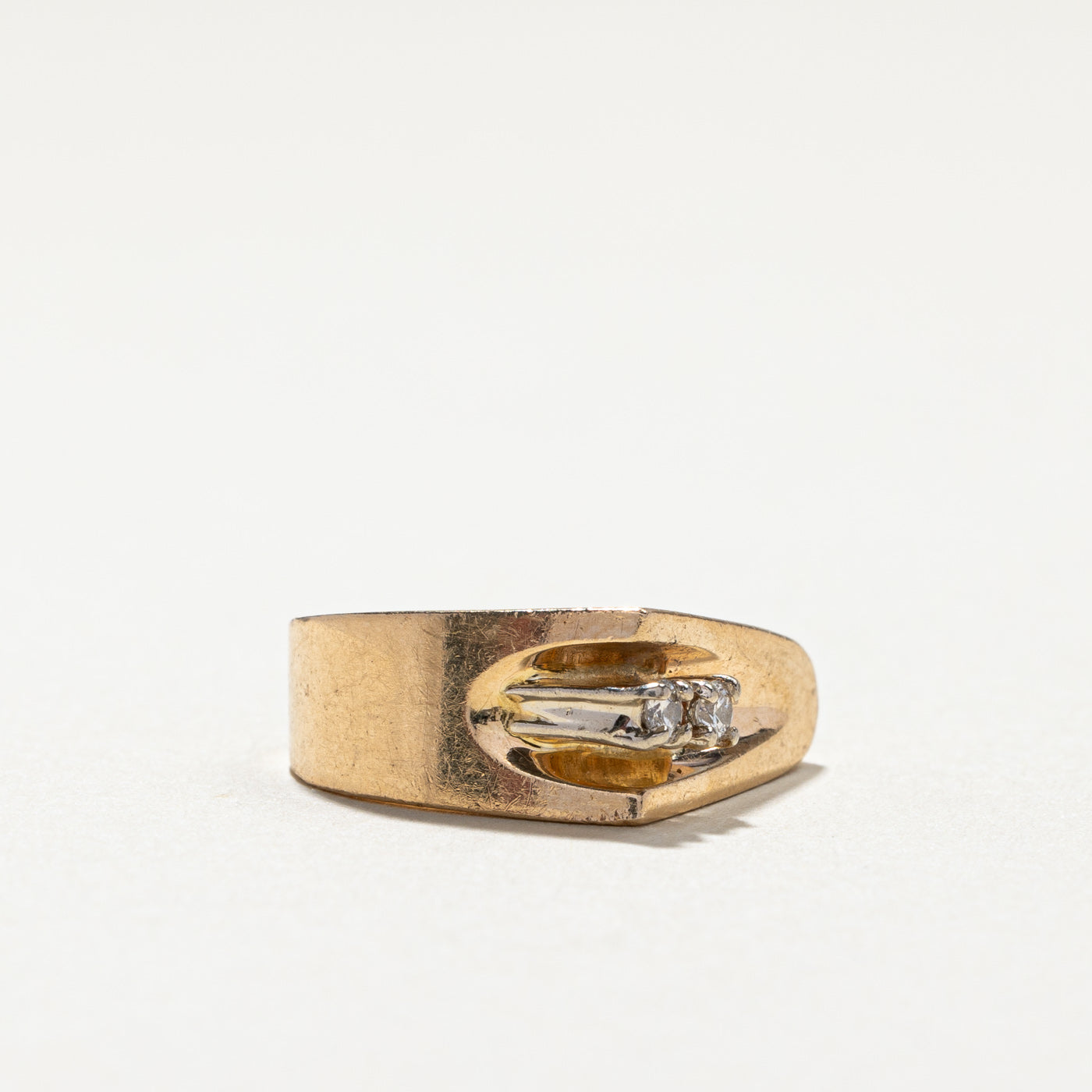 Two Stone Diamond Ring | 0.04ctw | SZ 2.75 |