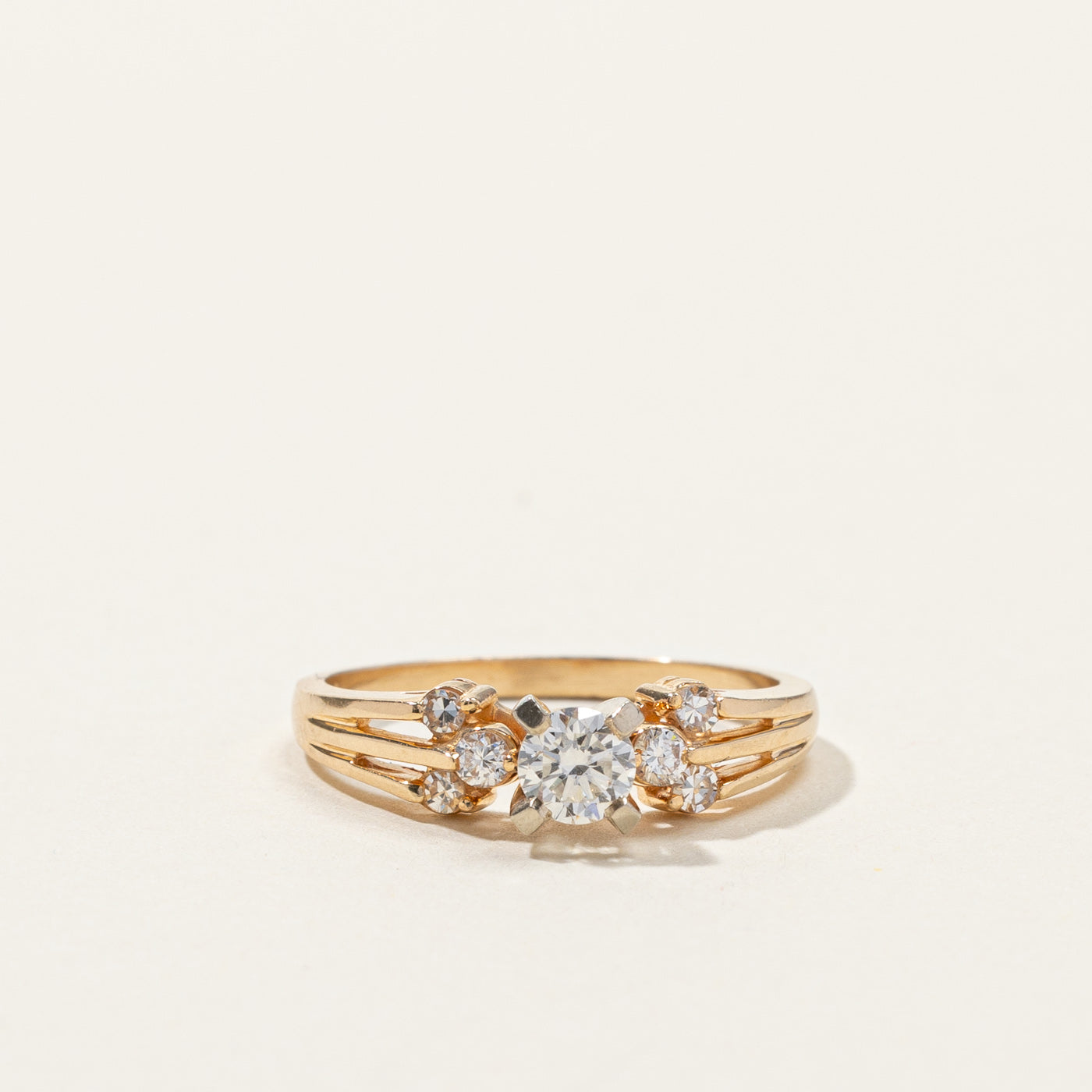 Prong Set Diamond Ring
