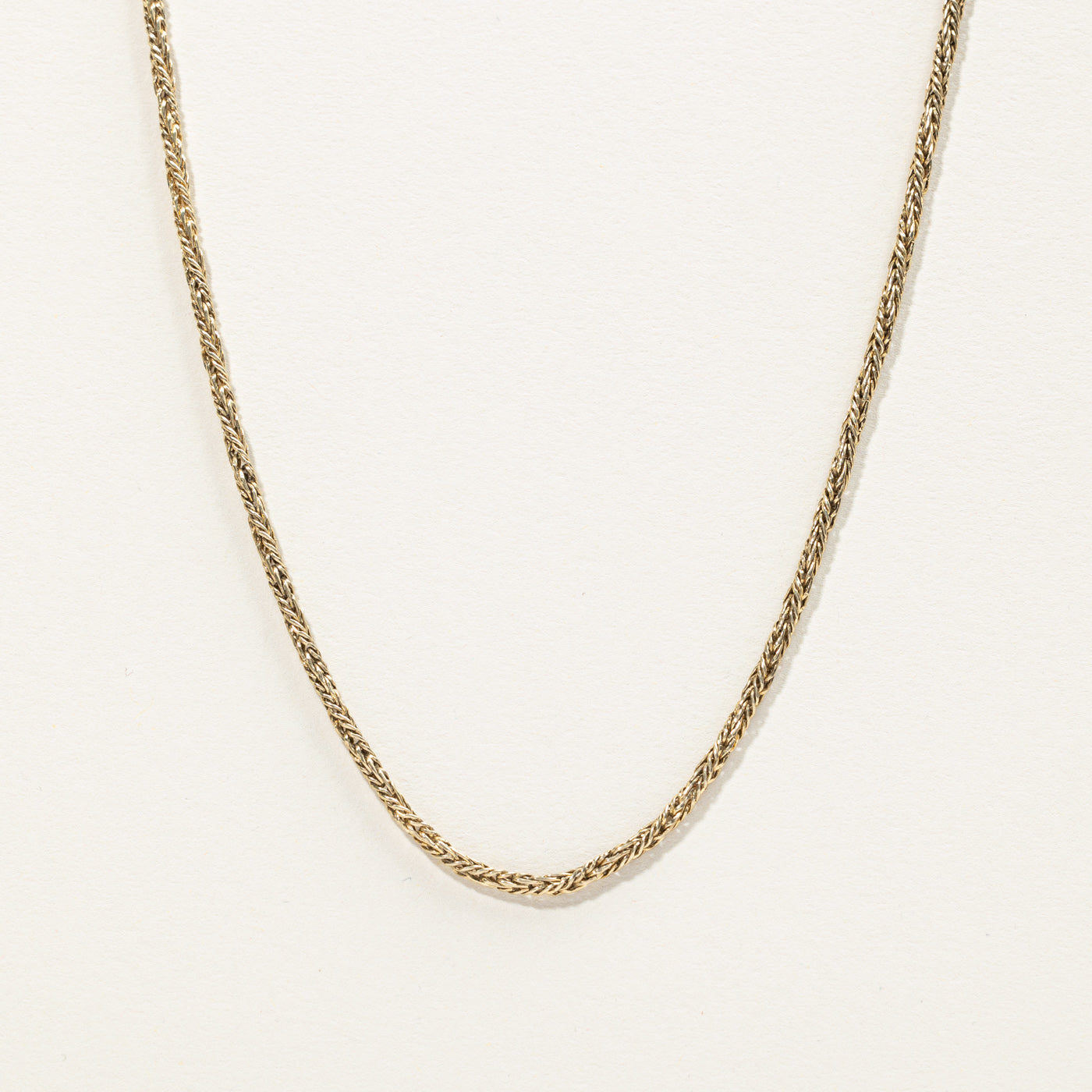 Yellow Gold Wheat Chain | 33