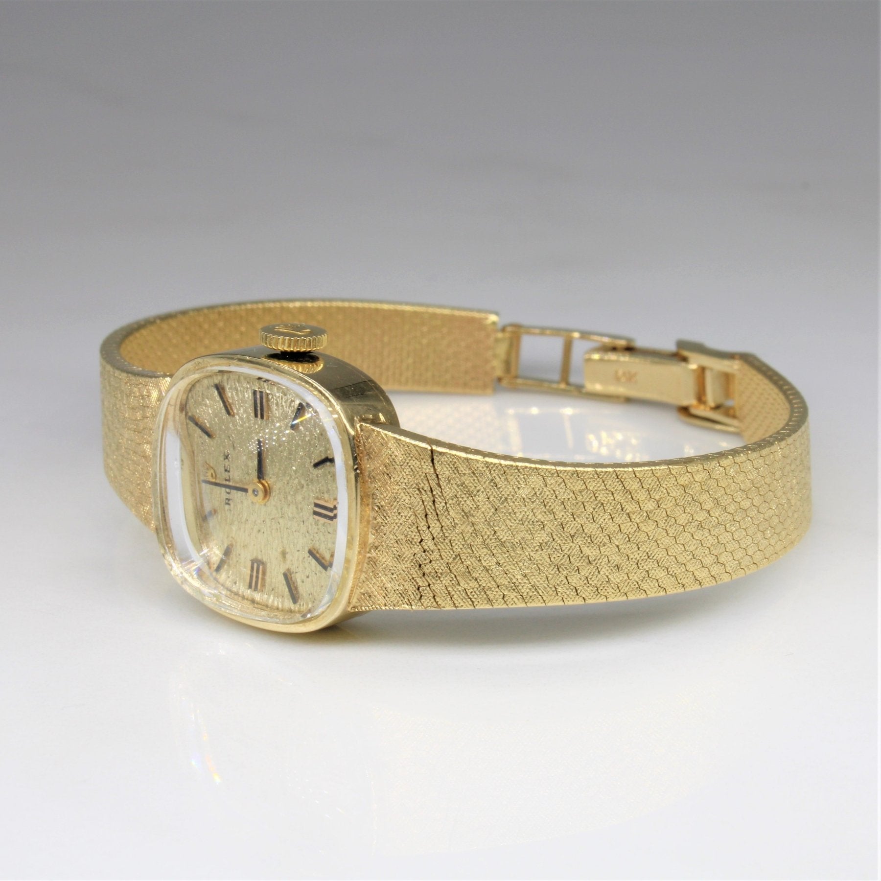 'Rolex' 1960s Solid Gold Watch | 5" | - 100 Ways