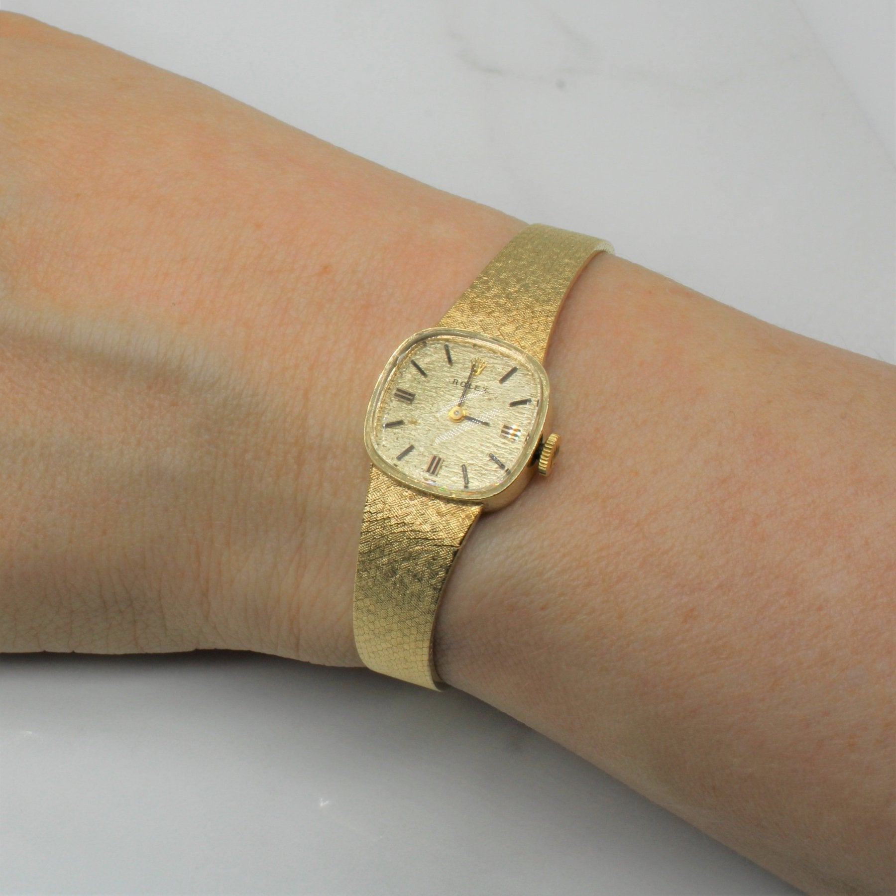 'Rolex' 1960s Solid Gold Watch | 5" | - 100 Ways