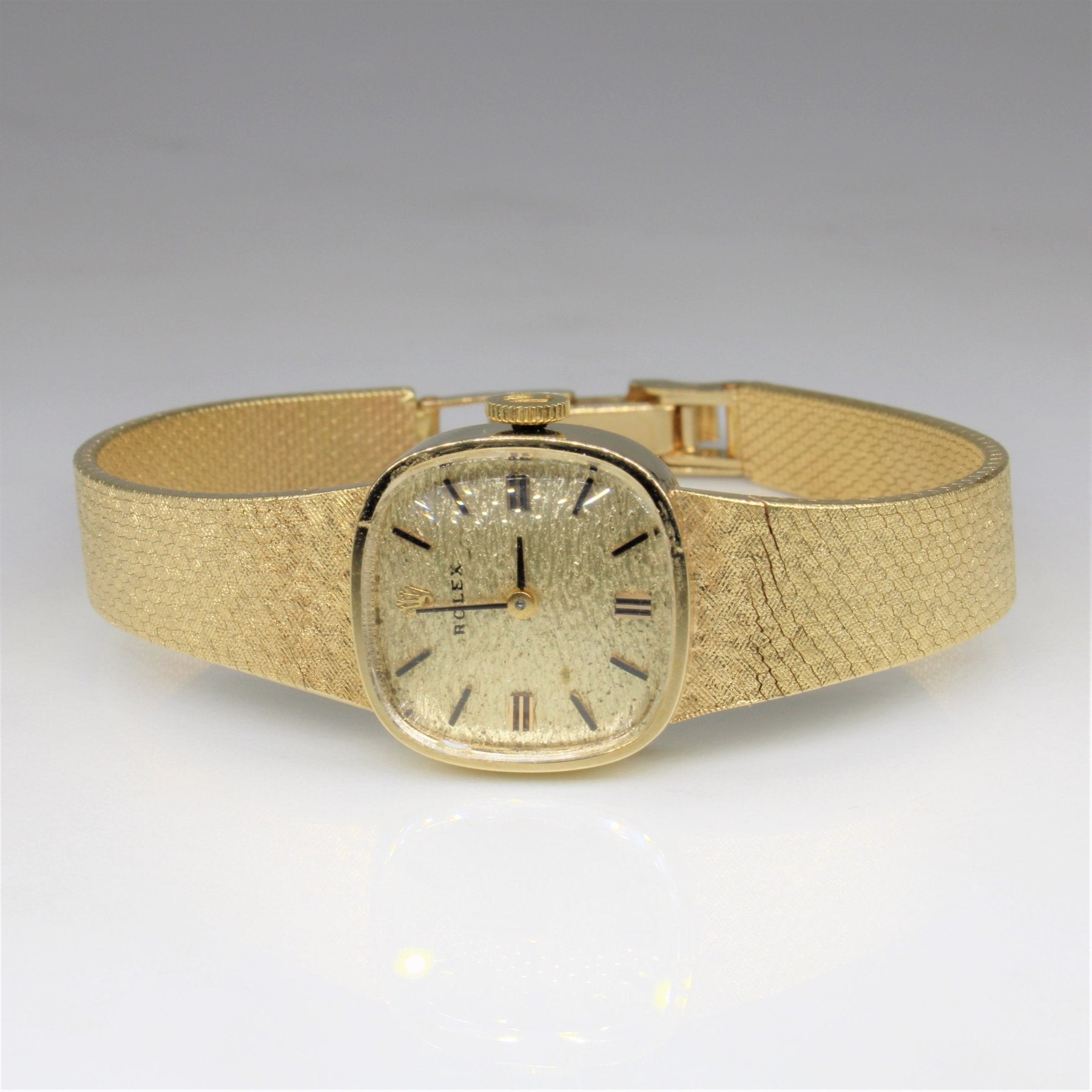 'Rolex' 1960s Solid Gold Watch | 5" | - 100 Ways