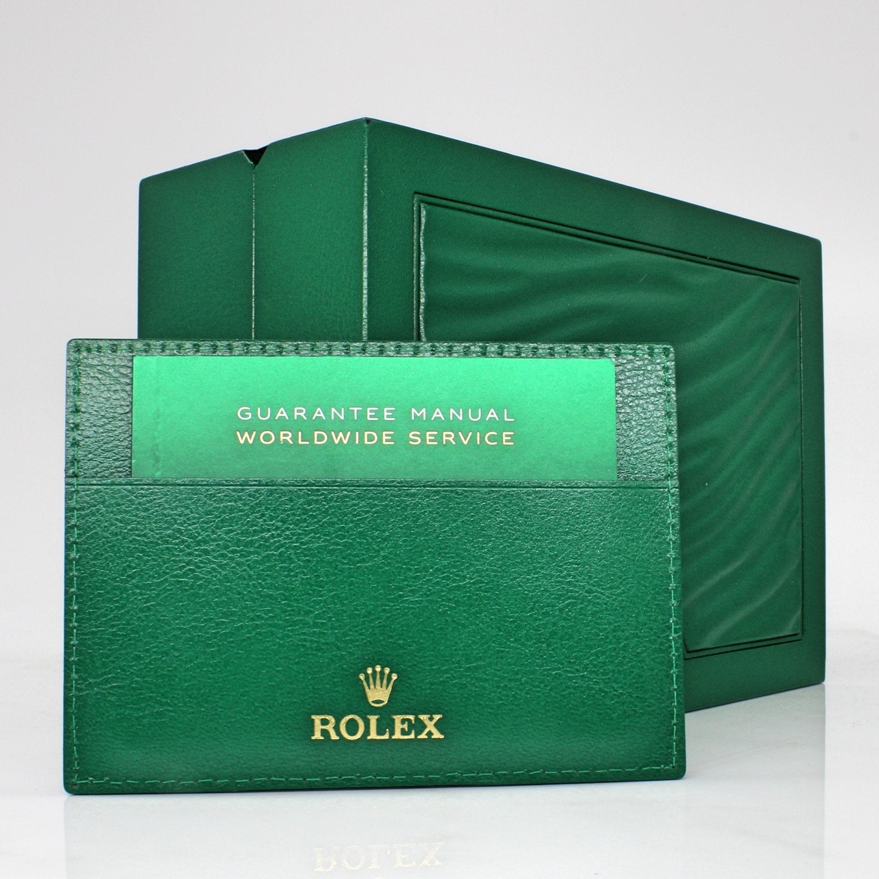 'Rolex' Oyster Perpetual Green Face Watch | 8" | - 100 Ways