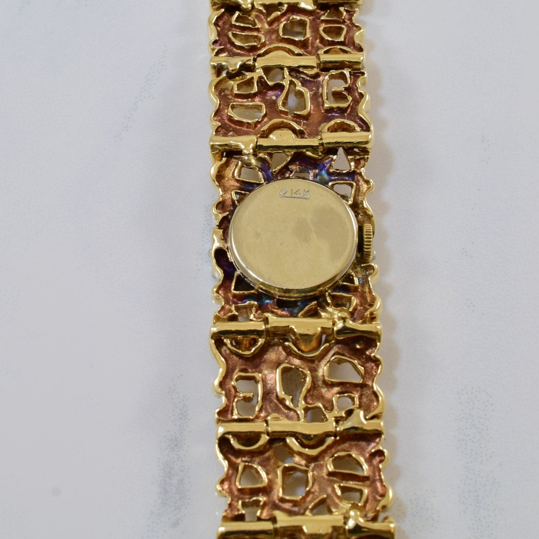 'Rolex' Solid Gold Vintage Diamond Watch | 0.52ctw | 6.5" | - 100 Ways