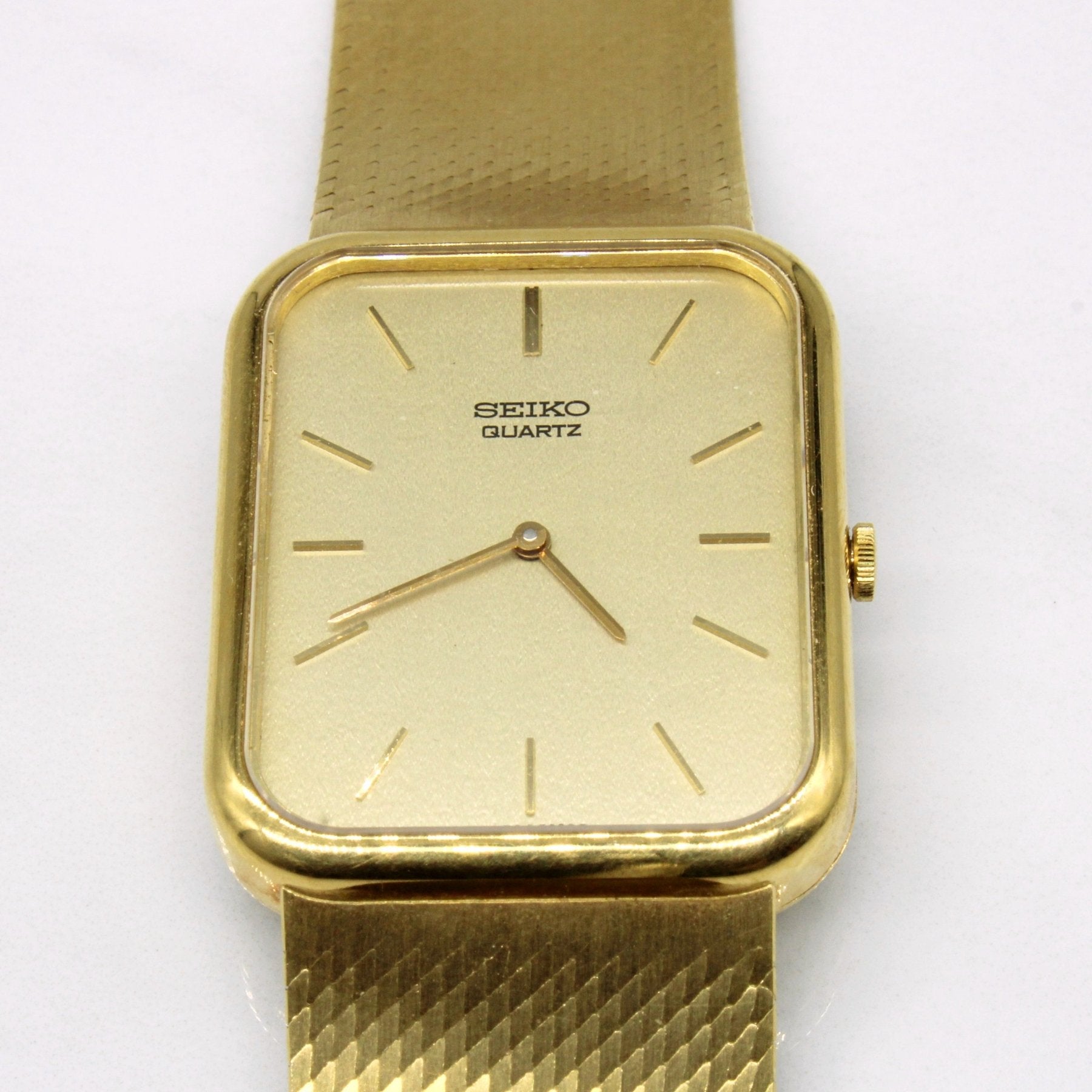 'Seiko' 18k Yellow Gold Watch | 7.75" | - 100 Ways