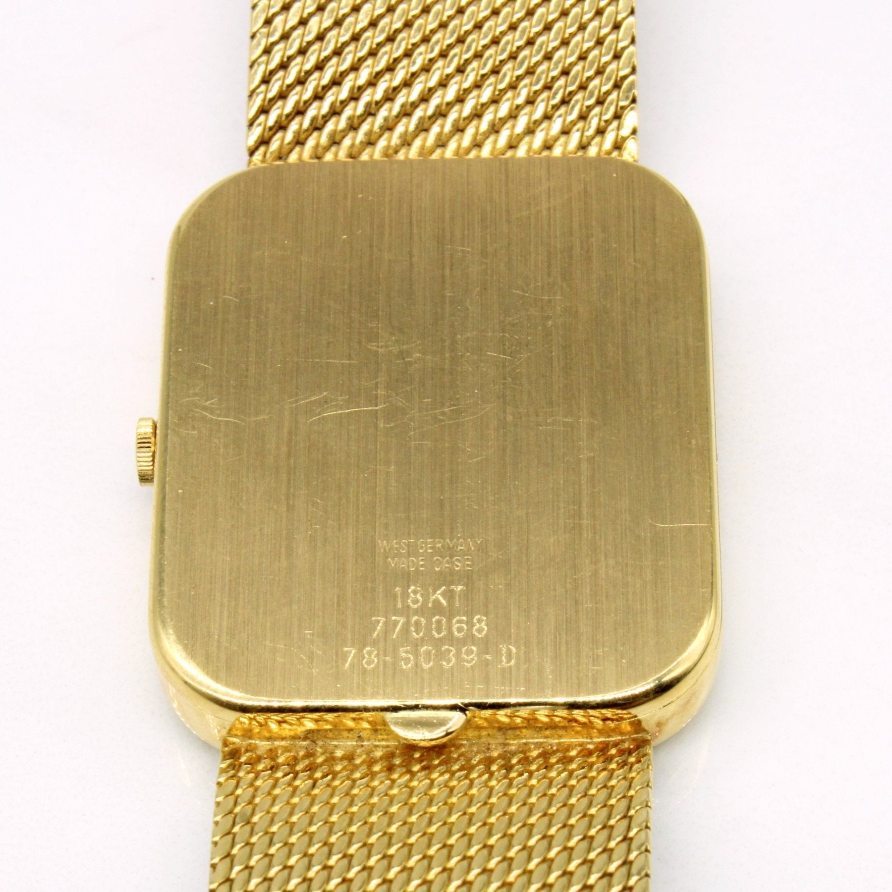 'Seiko' 18k Yellow Gold Watch | 7.75" | - 100 Ways