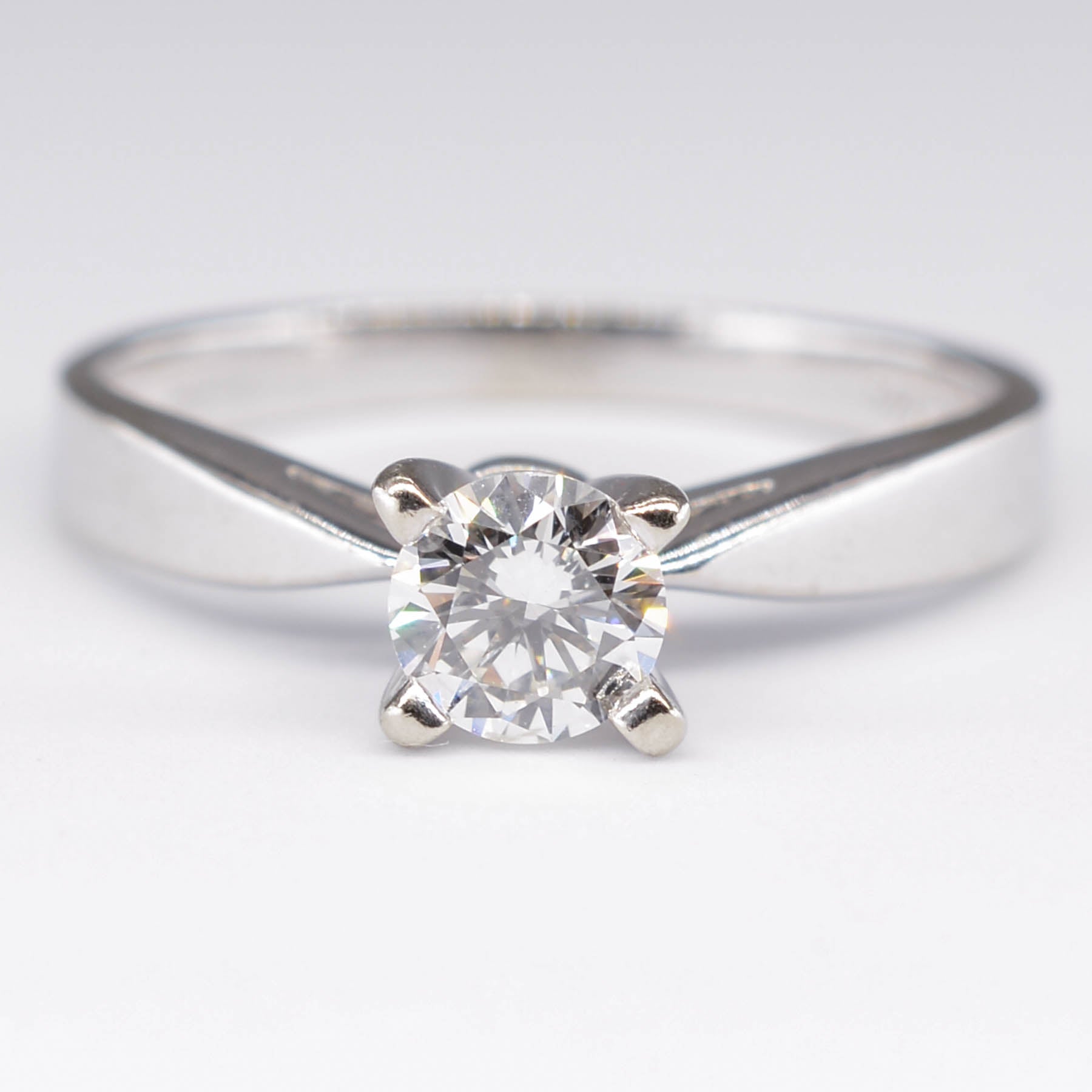 'Spence Diamonds' Solitaire Diamond Engagement Ring | 0.40ct | SZ 5.5 | - 100 Ways