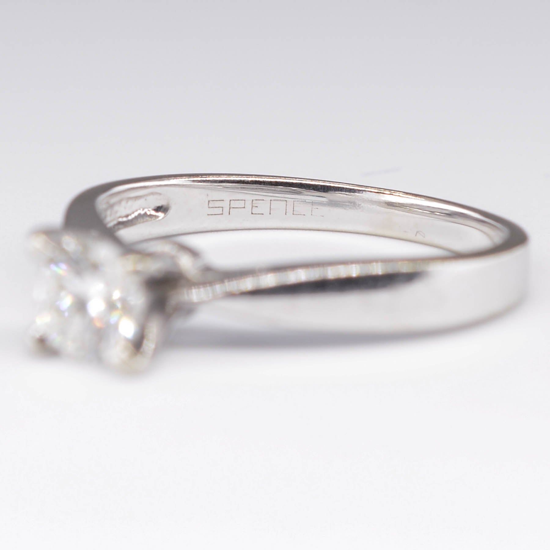 'Spence Diamonds' Solitaire Diamond Engagement Ring | 0.40ct | SZ 5.5 | - 100 Ways