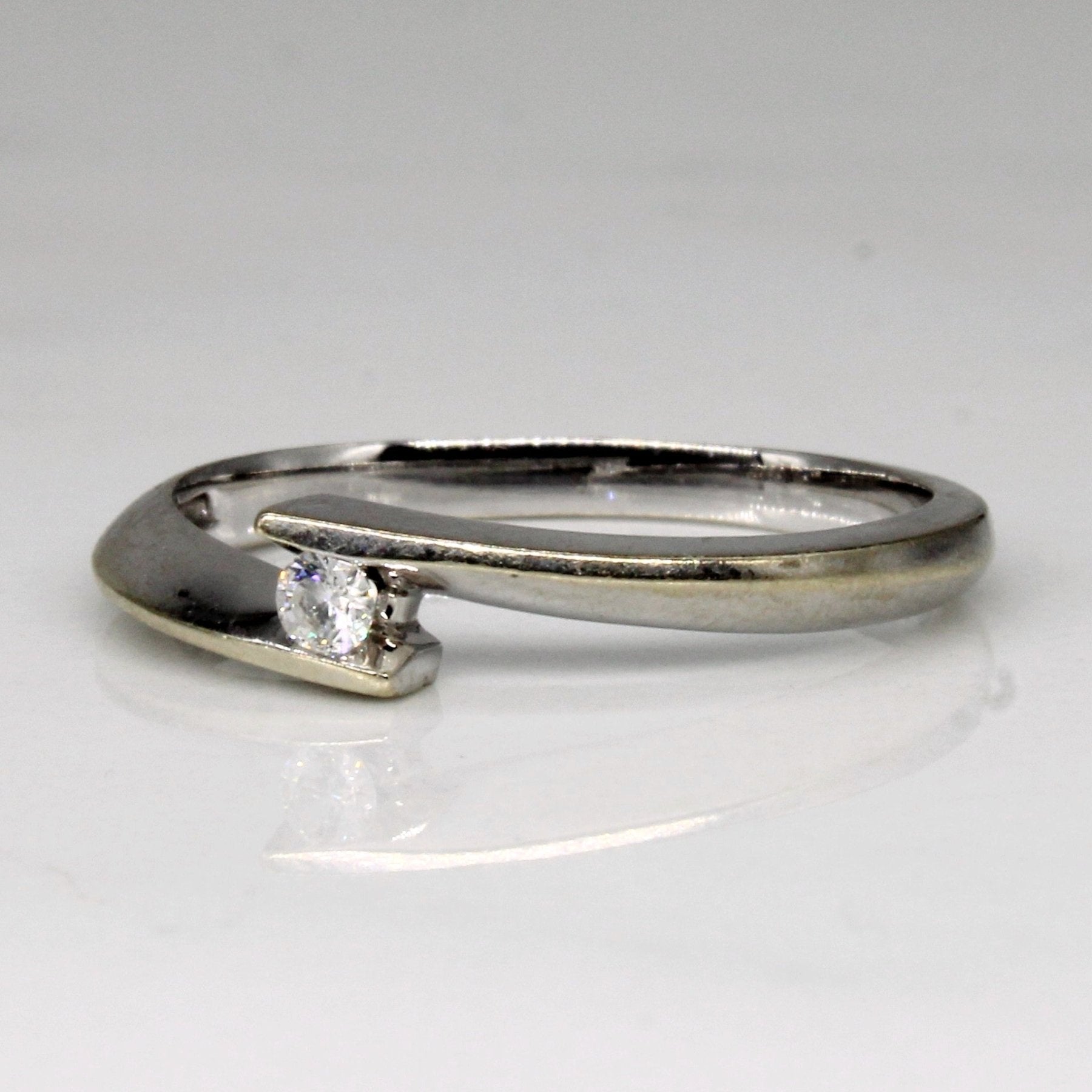 Tension Set Diamond Ring | 0.04ct | SZ 6 | - 100 Ways