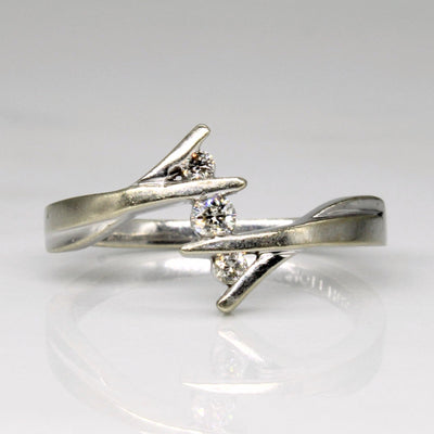 Tension Set Diamond Ring | 0.09ctw | SZ 6 |