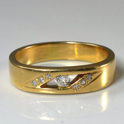 Tension Set Diamond Ring | 0.22ctw | SZ 10.5 |