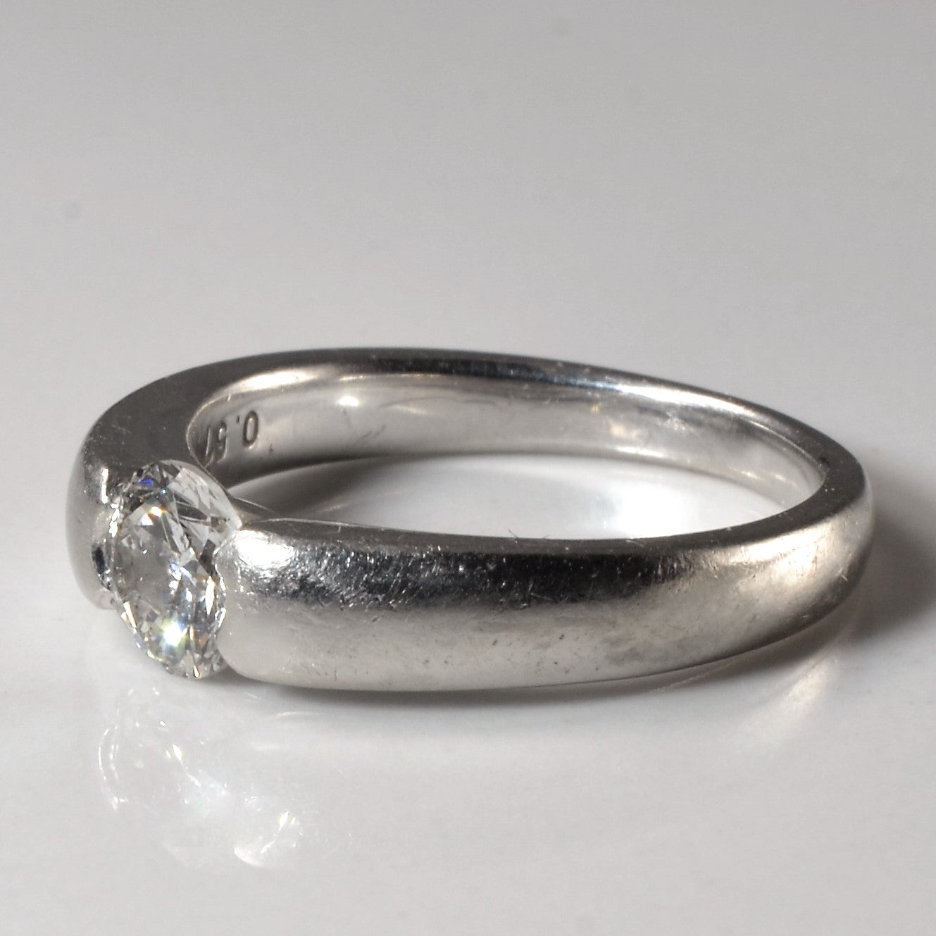 Tension Set Diamond Ring | 0.53ct | SZ 5 | - 100 Ways