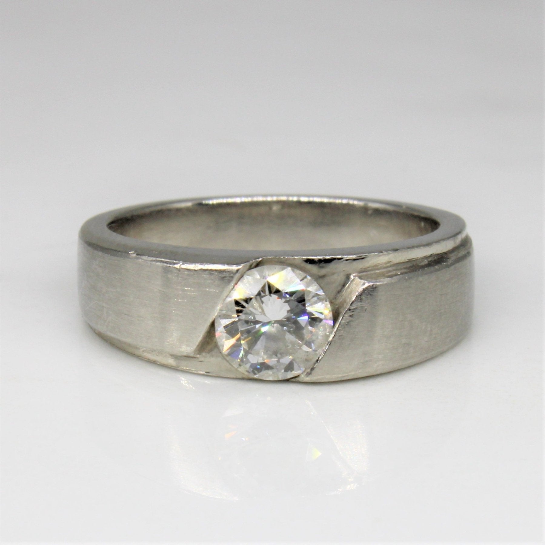 Tension Set Diamond Ring | 0.55ct | SZ 5.25 | - 100 Ways