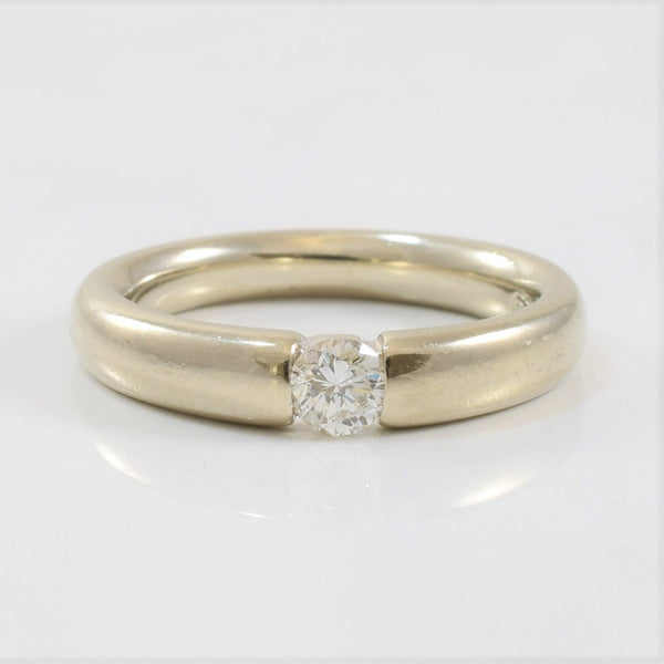 Tension Set Diamond Solitaire Ring | 0.23ct | SZ 6 |