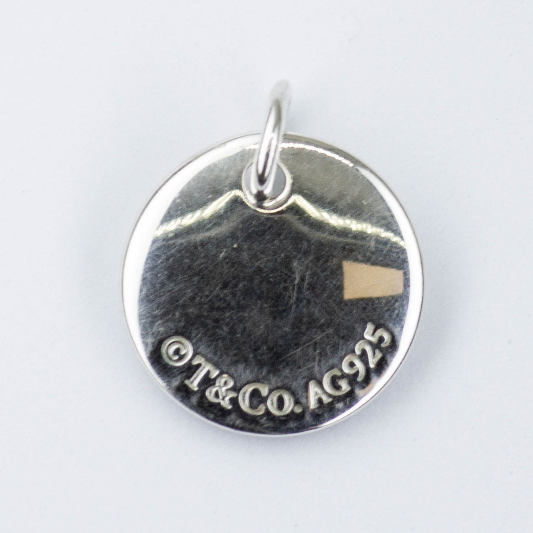 'Tiffany & Co.' "A" Initial Silver 925 Pendant Charm | - 100 Ways