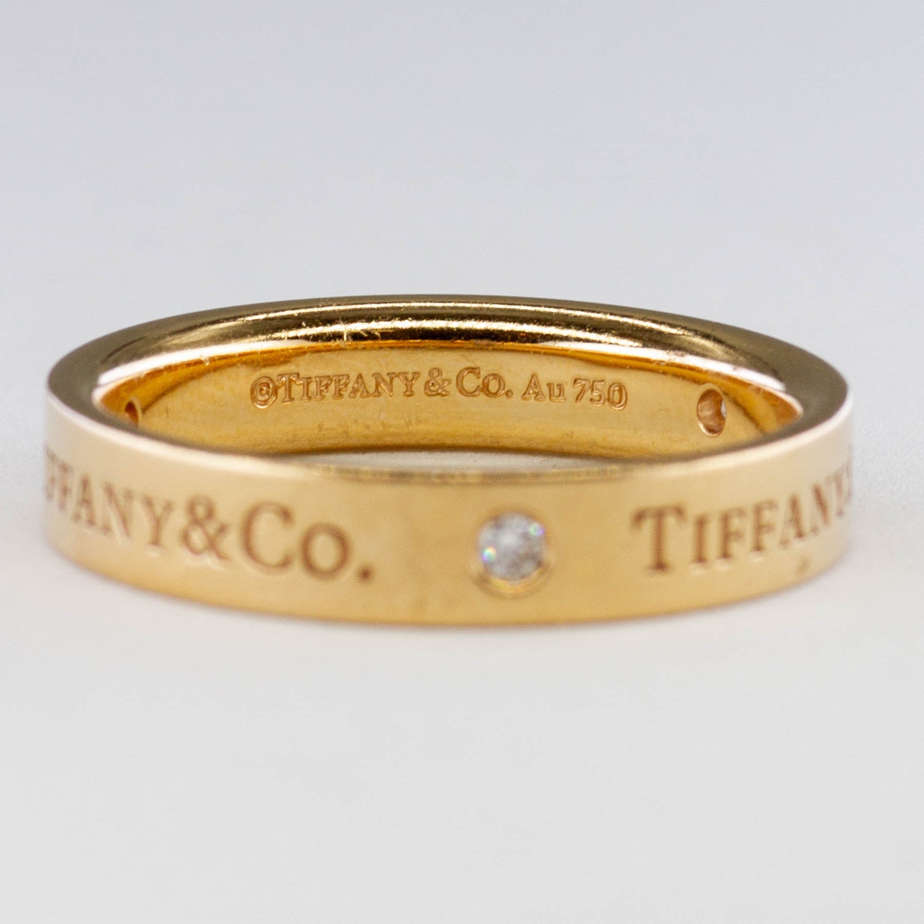 'Tiffany & Co.' Band Ring | 0.09ctw | SZ 7.5 | - 100 Ways