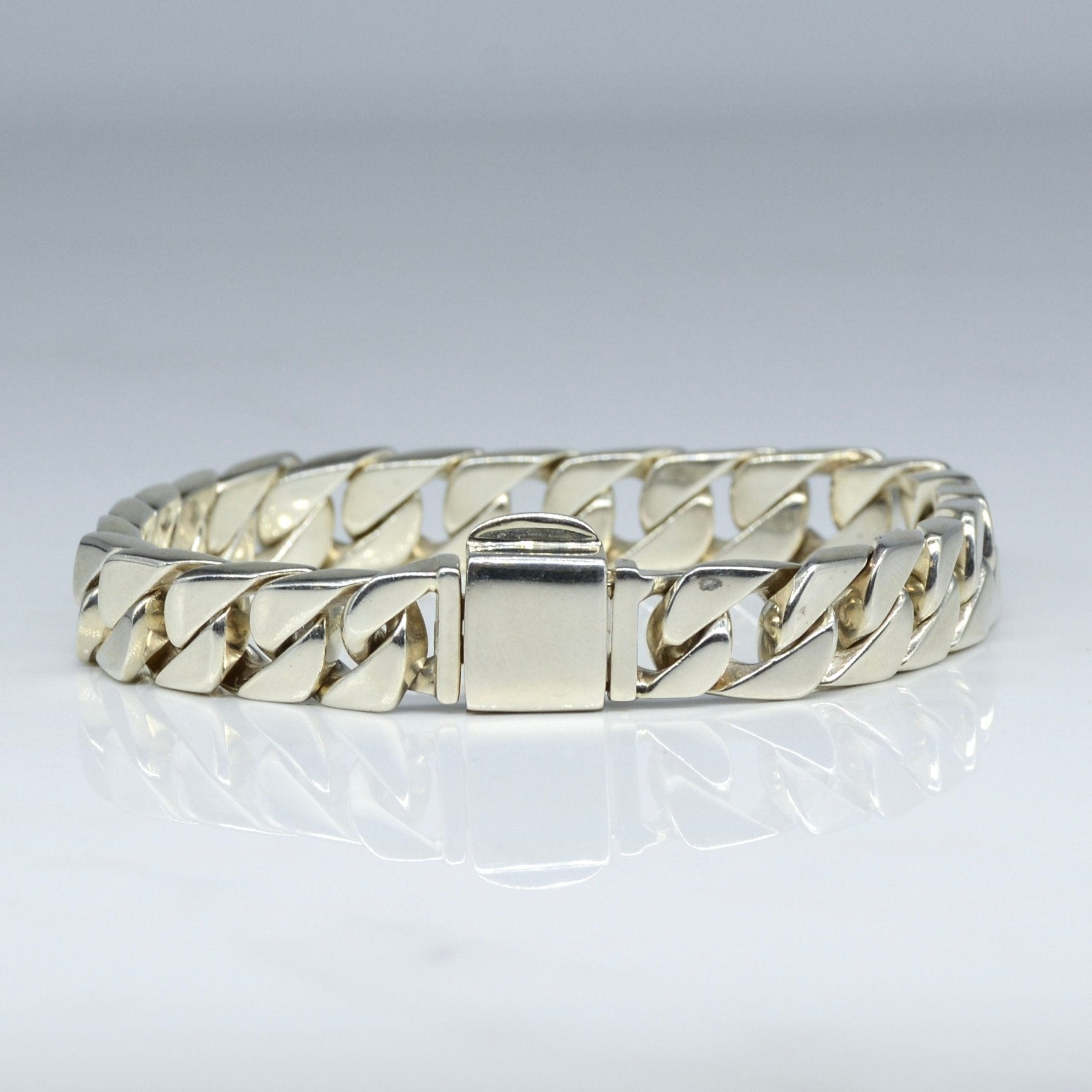 'Tiffany & Co.' Curb Link Bracelet in Sterling - 100 Ways