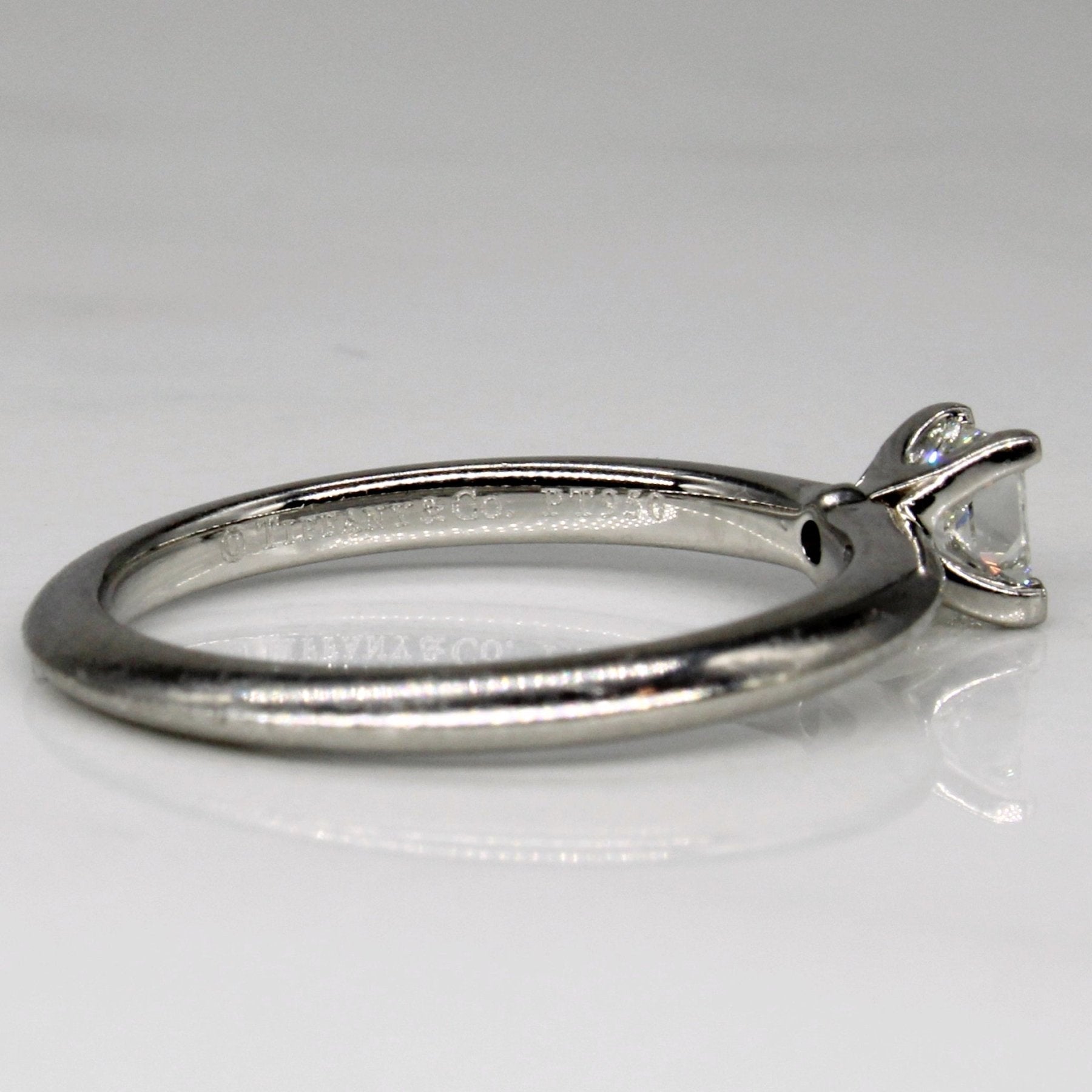 'Tiffany & Co' Diamond Engagement Ring | 0.28ct | SZ 5.75 | - 100 Ways
